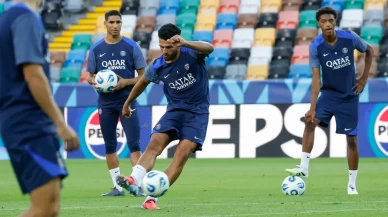 PSG, UEFA Süper Kupa maçı hazırlıklarını sürdürdü