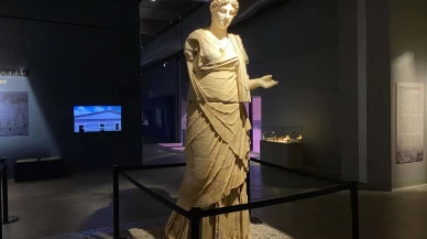 Helenistik Dönem'e ait tek Hestia heykeli, Manisa Müzesi'nde sergileniyor
