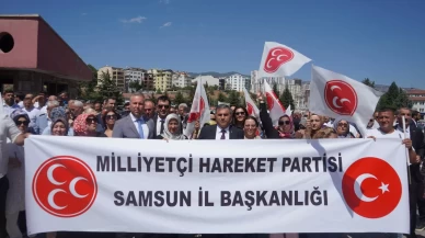 MHP Samsun İl Teşkilatı Tokat’ta “Terörsüz Türkiye” buluşmasına katıldı