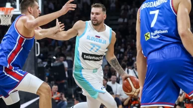 Luka Doncic'ten tarihi performans