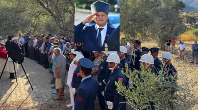 Kıbrıs Gazisi Datça'da toprağa verildi