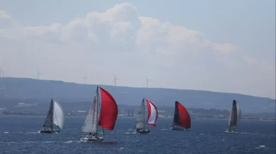 Cumhurbaşkanlığı Uluslararası Yat Yarışları'nın 3. etabı Çanakkale Zafer Kupası yapıldı