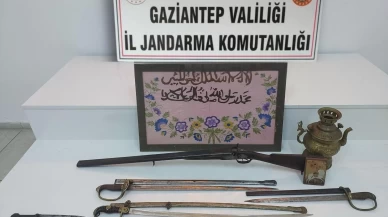 Gaziantep'te tarihi eser operasyonu: 1 gözaltı