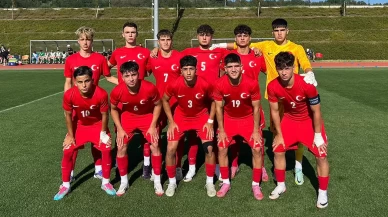 U17 Milli Takım, İrlanda Cumhuriyeti ile berabere kaldı