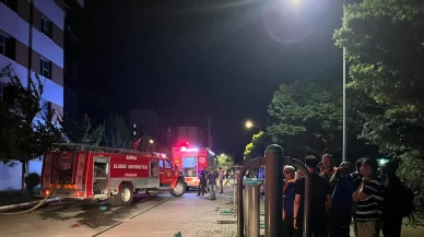 Bursa’da öğrenci yurdunda çıkan yangın söndürüldü