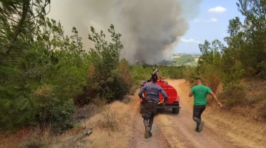 Çanakkale şehir merkezi dumanlara teslim oldu