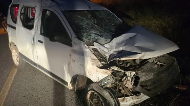 Ankara'da kontrolden çıkan araç takla attı: 3 yaralı