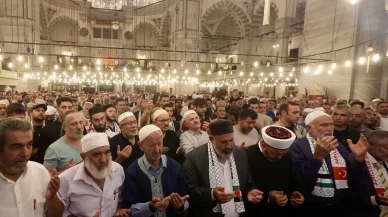 İstanbul'da Gazze için dua programı düzenlendi