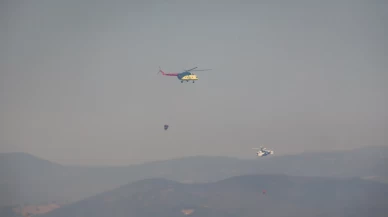 Bursa'da makilik alanda çıkan yangın kontrol altına alındı