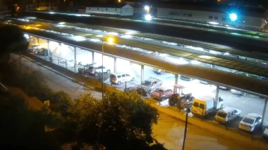 Balıkesir depremi kamerada! Şiddetli sarsıntı yürekleri ağza getirdi