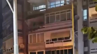 Bursa’da sitede yangın paniği