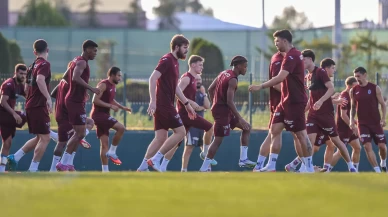 Trabzonspor, Kasımpaşa maçı hazırlıklarına başladı