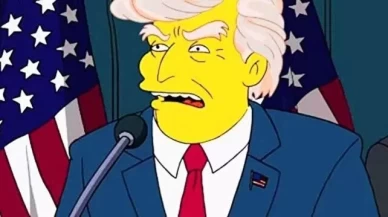 Simpsonlar kehaneti şoke etti: Trump’a veda, Musk’a Mars kabusu!