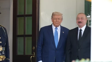 Azerbaycan Cumhurbaşkanı Aliyev Beyaz Saray’da