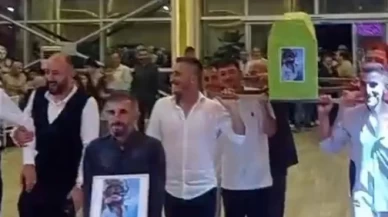 Rize’de ilginç düğün sürprizi!