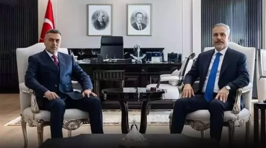 Dışişleri Bakanı Hakan Fidan, Basra Valisi Eydani ile görüştü