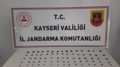 Kayseri'de tarihi eser operasyonu: 83 eser ele geçirildi