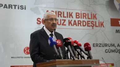 MHP'li Yalçın Erzurum'dan seslendi: "Milli egemenlikten taviz yok! Millet algı oyunlarına gelmeyecek!"