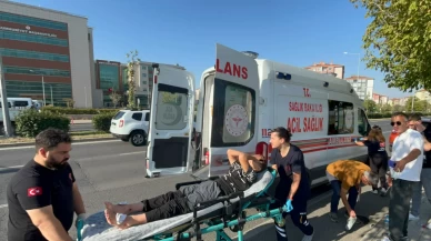 Otomobilin çarptığı elektrikli bisikletli çocuk yaralandı