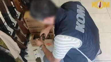 Kayseri’de 5 bin 650 adet fişek ele geçirildi: 1 gözaltı