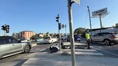 Motosiklet ile ters yönden dönüş yapan otomobil çarpıştı: 1 ölü