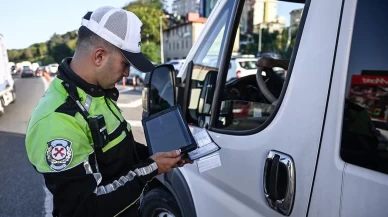 Trafik ekiplerince 2 milyon 845 bin 632 araç denetlendi