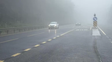 Bolu Dağı'nda hava şartları sertleşti!
