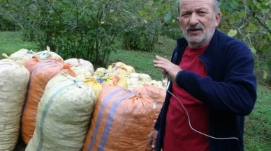 Zorlu fındık bahçelerine, dron kolaylığı geldi!