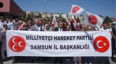 MHP Samsun İl Teşkilatı Tokat’ta “Terörsüz Türkiye” buluşmasına katıldı
