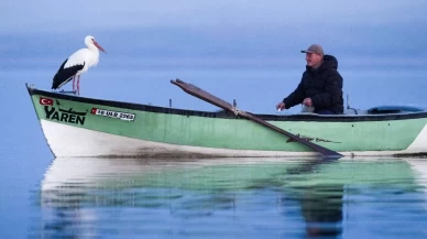 "Yaren" leylek göç yolculuğuna başladı