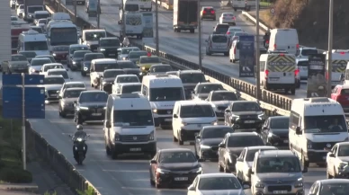 İstanbul’da iş çıkışında trafik yoğunluğu yüzde 72’ye ulaştı