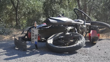 Ödemiş'te feci kaza: Pikap motosiklet çarpıştı, 1 ölü, 1 yaralı