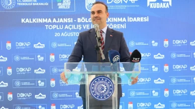 Bakan Kacır müjdeyi verdi: Bayburt sanayi ve istihdamda yükseliyor!