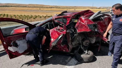 Ankara-Niğde Otoyolu'nda kaza: 1 ölü, 3 yaralı