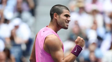 Amerika Açık'ta ilk finalist Carlos Alcaraz