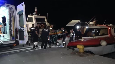 Tekne kazasında yaralanmıştı!