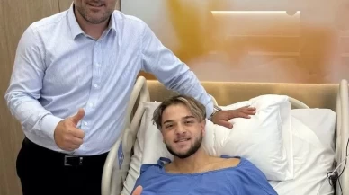 Bedirhan Çetin'in ön çapraz bağları yırtıldı