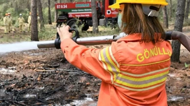 Orman yangınıyla mücadelede gönüllülere yönelik yeni düzenleme