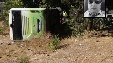 Antalya’da halk otobüsü devrildi: Şoför hayatını kaybetti, yolcu yaralı