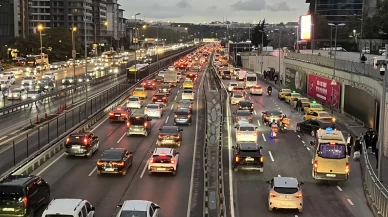 İstanbul'da trafik yoğunluğu yüzde 69'a ulaştı
