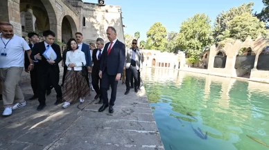 Japonya Prensesi Akiko Mikasa, Balıklıgöl'ü ziyaret etti