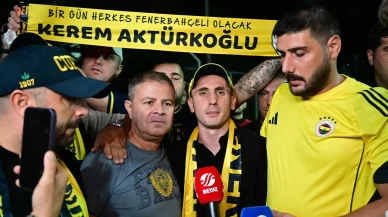 Kerem Aktürkoğlu: "Türkiye'nin en şerefli kulübüne geldim"
