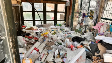 Ankara’da çöp dolu evden yayılan kötü koku mahalleyi ayağa kaldırdı