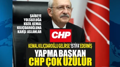 Yolsuzluğa, şaibeye hayır diyemeyen belediye başkanı, Kemal Kılıçdaroğlu gelirse "İstifa ederim" resti çekti!