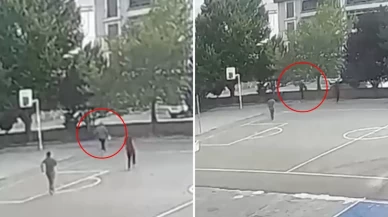 Okul müdürü faciayı önledi: Çocukların üzerine giden aracı son anda durdurdu