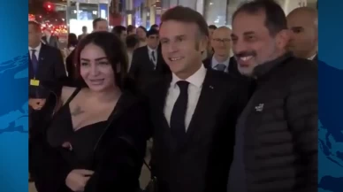 ABD'de ilginç anlar. Macron trafikte kaldı, Trump'ı aradı: Alo başkan...