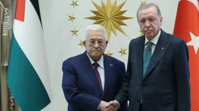 Cumhurbaşkanı Erdoğan, Filistin Devlet Başkanı Abbas ile görüştü: Türkiye her platformda Filistin’in sesi olacak