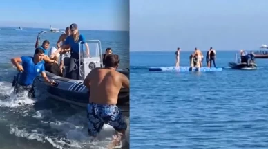 Yüzerken beyin kanaması geçirdi