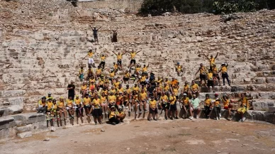 120 Sporcu Tarihin ve Doğa’nın İzinde Pedallıyor