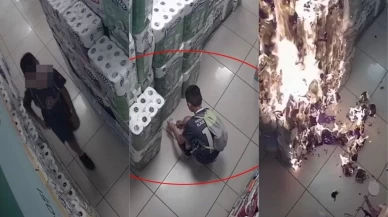 Bursa’da zincir markette yangın çıkaran 10 yaşındaki çocuk yurda yerleştirildi